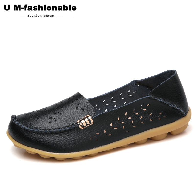 Women Flat Loafers Women Slip On Ballet Flats Female Moccasins Boat Shoes