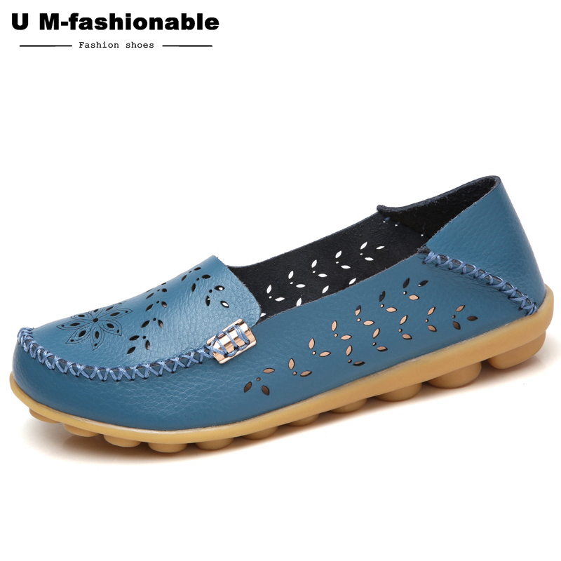 Women Flat Loafers Woman Slip On Ballet Flats Female Moccasins Boat Shoes