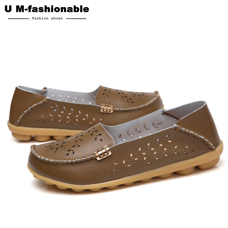 Women Flat Loafers Women Slip On Ballet Flats Female Moccasins Boat Shoes