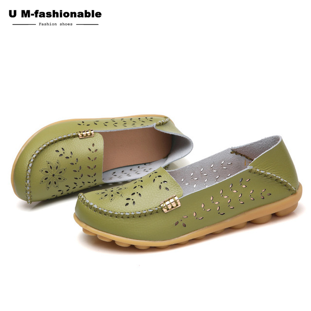 Women Flat Loafers Women Slip On Ballet Flats Female Moccasins Boat Shoes