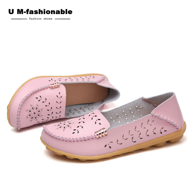 Women Flat Loafers Woman Slip On Ballet Flats Female Moccasins Boat Shoes