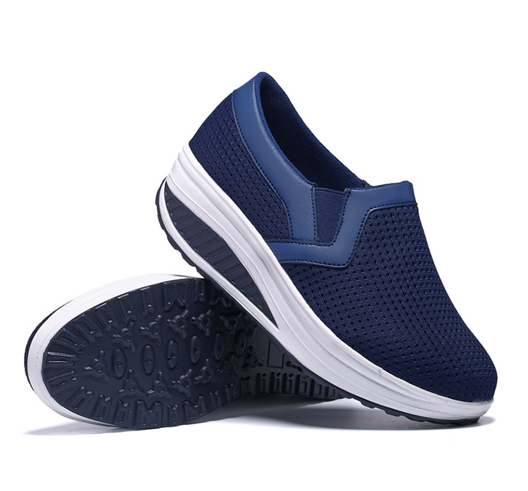 Women&apos;s Loafers Flat Platforms Female Shoe Casual Wedges Ladies Shoes Height Increasing Footwear