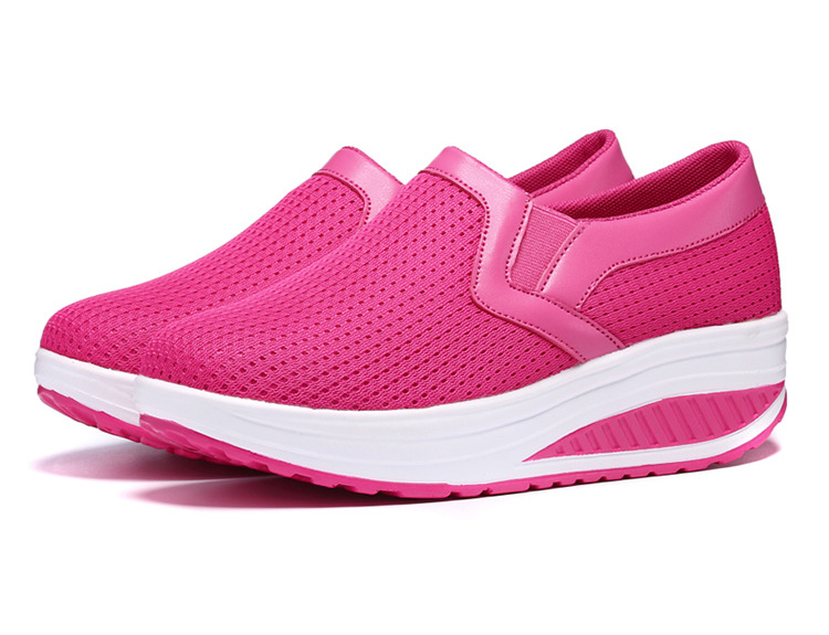 Women&apos;s Loafers Flat Platforms Female Shoe Casual Wedges Ladies Shoes Height Increasing Footwear