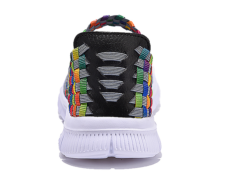 Women Flats Casual Sneakers Sandals Summer Breathable Comfortable Woven Shoes