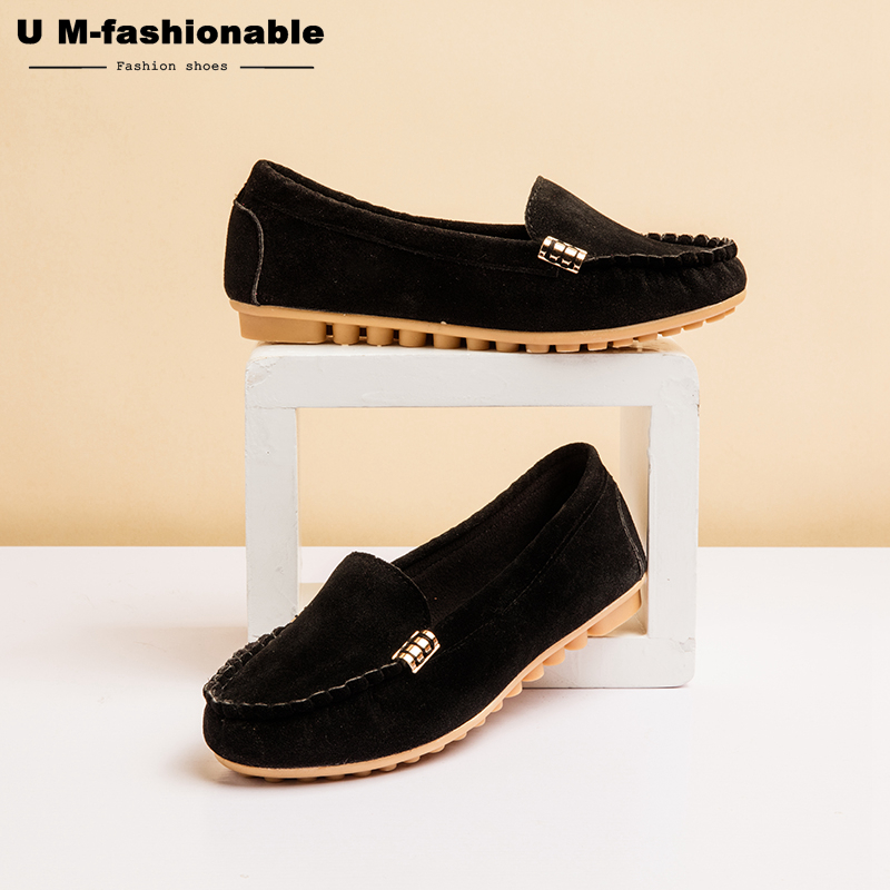 Women Flats Loafers Candy Color Slip on Flat Shoes