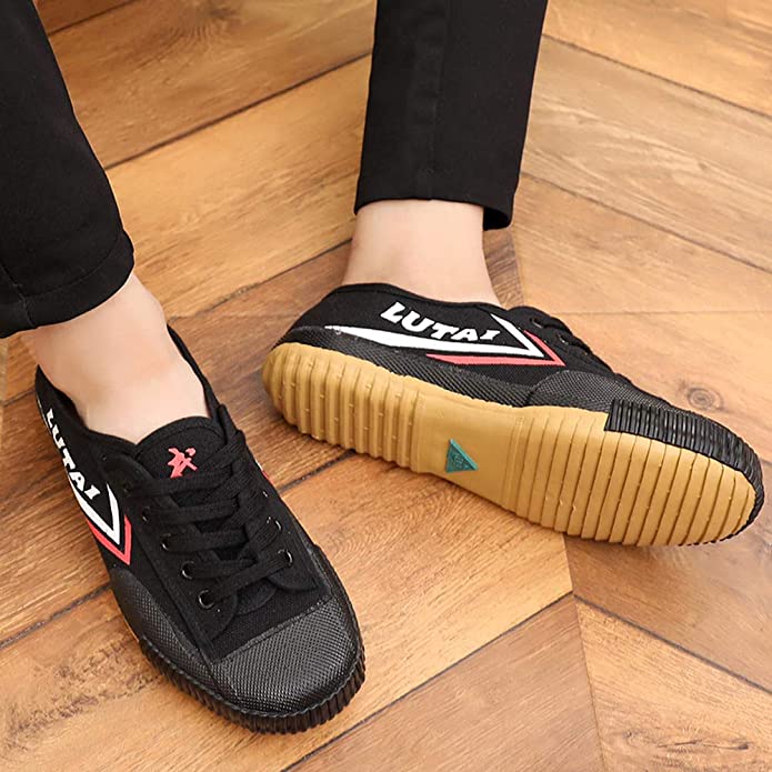 Canvas Jogging Walking Training Shoes Kung Fu Sneakers for Men Women Kid Boy Girl