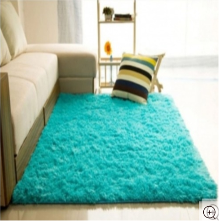 Fluffy Soft and Tender Carpet - Blue 5*8