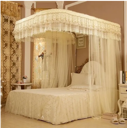 2 Stand Mosquito Net with Sliding Rail