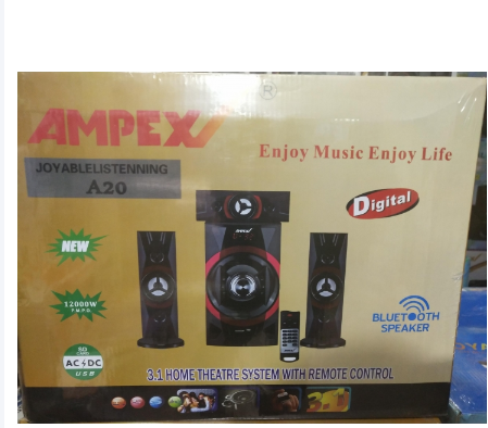Ampex SUBWOOFER SYSTEM/SPEAKER - 3.1 CHANNEL- BLUETOOTH/USB/SD/FM,DIGITAL RADIO 12000W