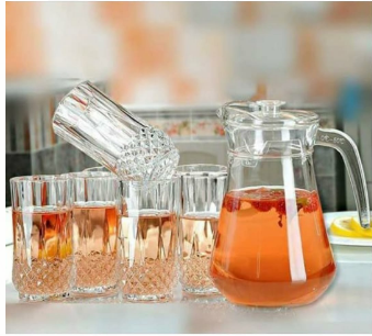 7pc Juice/Water Jugs sets