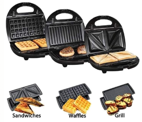 3 in one sandwich makers
