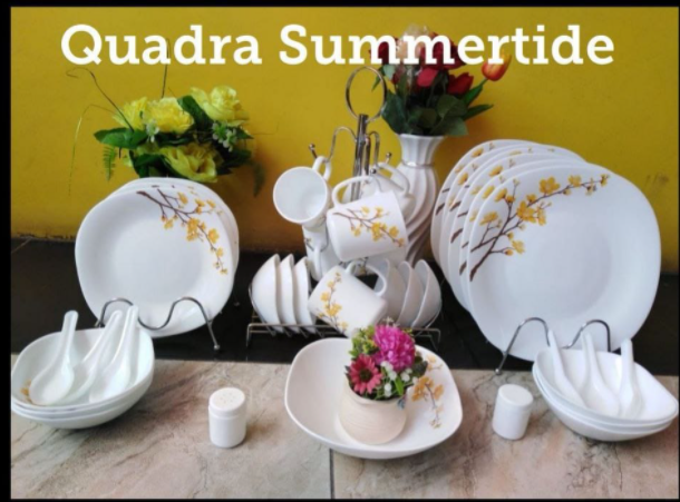 39 pcs Quadra Quality Kitchen dinner sets