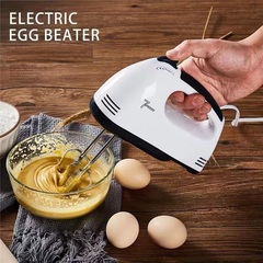 Electric Hand Mixer Household Electric Hand-held Egg Beater Mini High Power Mixer Egg Blender as picture