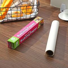 Silicone oil paper for baking Household baking tools WHITE 30cm*10m