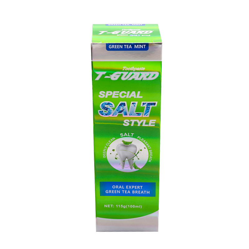 Toothpaste T-GUARD Special Salt style(Green Tea Mint) green 1