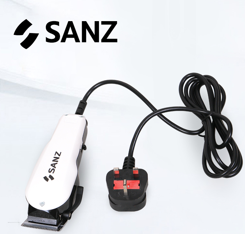 Get Precise And Professional Grooming Results With The SANZ 2800 Classic Design Hair trimmer Hair Clipper Professional Electric Haircut Trimmer shaving Machine With Sharp Blades designed for both home White,as picture