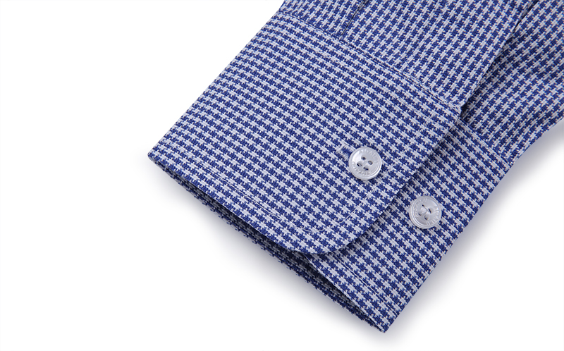 Fashion Casual Men's Official Shirt Perfect For Professional And Semi-Formal Occasions That Combines Elegance And Functionality, Featuring A Tailored Fit, A Button-Down Front, And A Subtle Checkered P