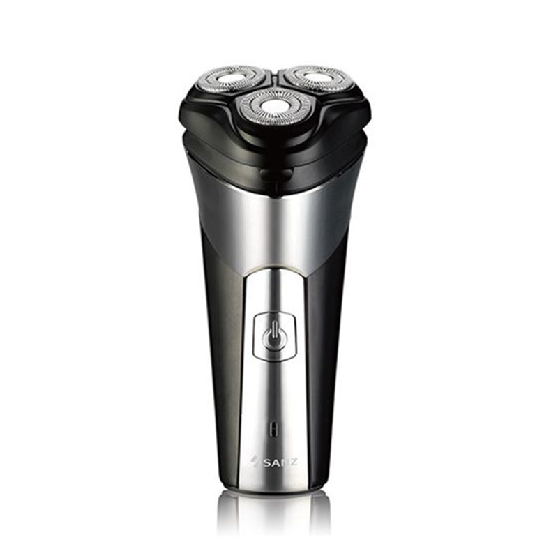 SANZ S- 8313 Electric Shaver Rotary Razor Men Cordless Beard shaving machine Wet Dry USB Rechargeable