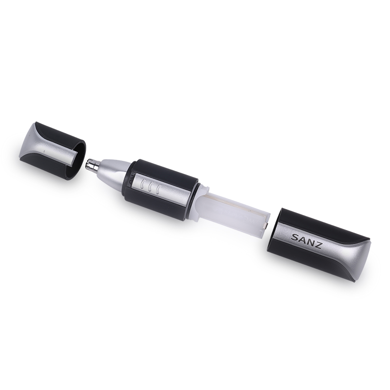The SANZ Nose, Ear, Facial Hair Removal Shaver Hair Trimmer Offers A sleek And Practical Grooming Solution For Men. Featuring a Lightweight, Portable Design And Stainless Steel Blades. Compact And Use