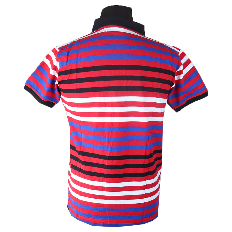 Men Shirt Multiple Colors Stripe Men Polo T-shirts. Their Comfortable Fit Make Them A Go-To Choice For Summer Clothing, While The Simple Yet Elegant Designs Allow For Easy Pairing With Jeans, Chinos,