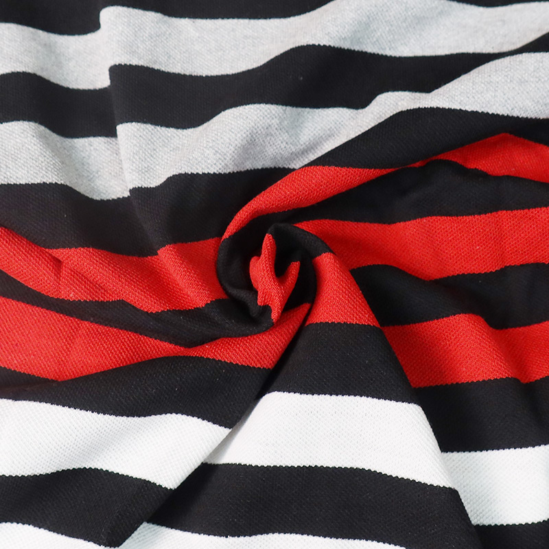 Men Shirt Wear Men Polo T-Shirts. Features Bold And Vibrant Horizontal Stripes In Red, Black, And White Ideal For Casual Outings, Sports Events, Or Relaxed Gatherings, It Pairs Perfectly With Jeans, S