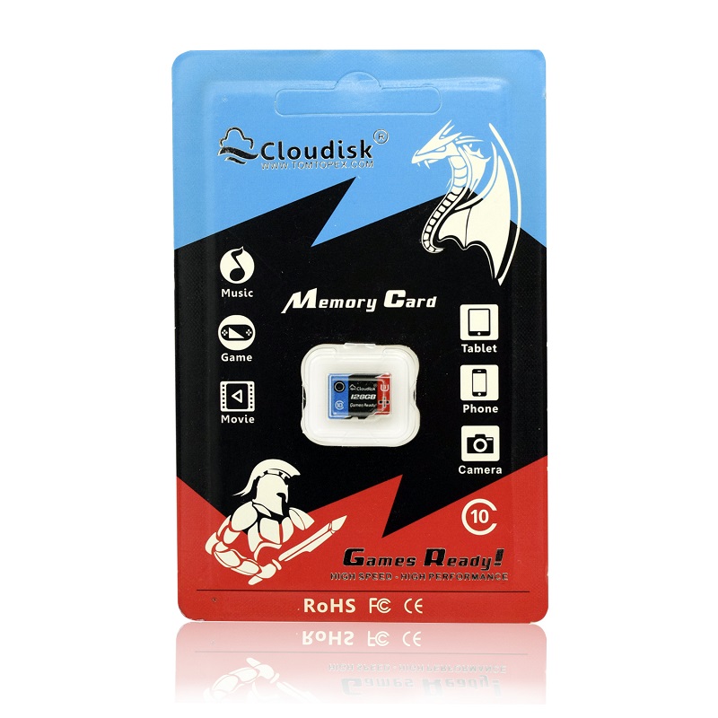 Cloudisk Games Ready Memory Card 128GB 64GB 32GB Micro sd U3 U1 Class10 High Speed 5 Years Warranty