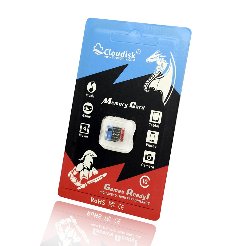 Cloudisk Games Ready Memory Card 128GB Micro sd U3 High Speed Class10 Real Capacity 5 Years Warranty