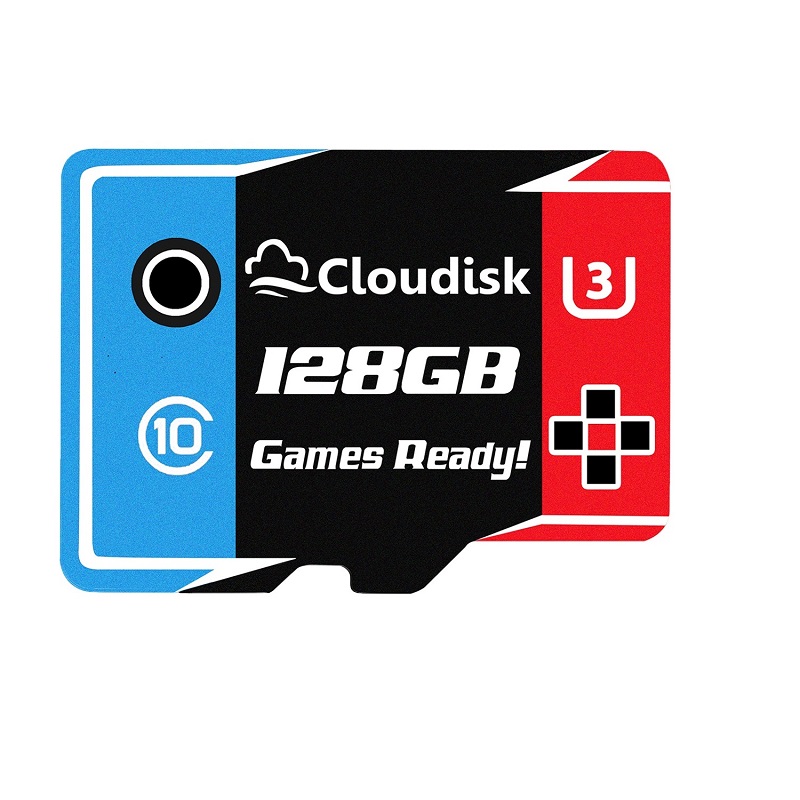 Cloudisk Games Ready Memory Card 128GB Micro sd U3 High Speed Class10 Real Capacity 5 Years Warranty