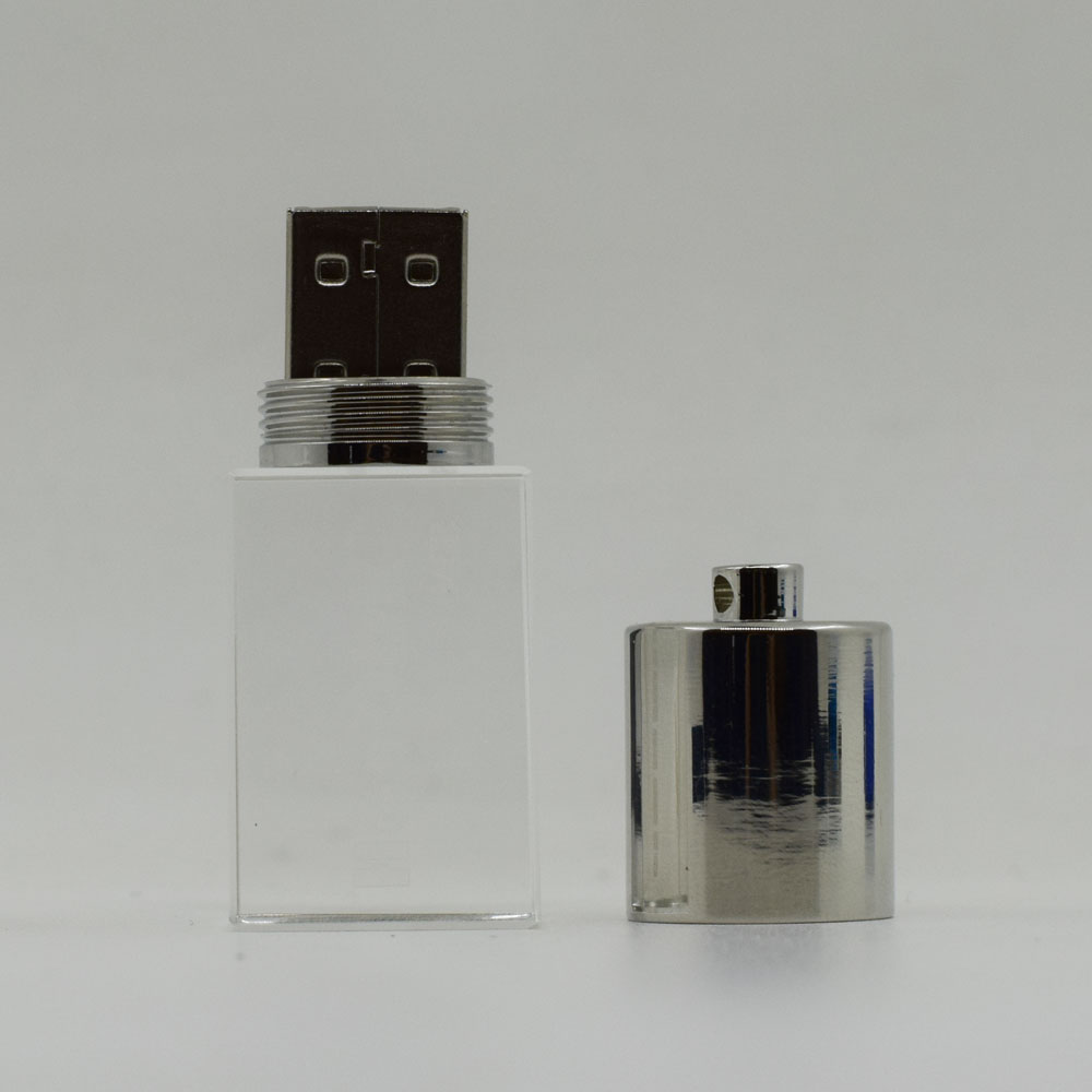 Metal barrel Transparent 1/2/4/16/32/64/128gb Flash Usb Pen Drive Memory Stick Portable Hard Drive