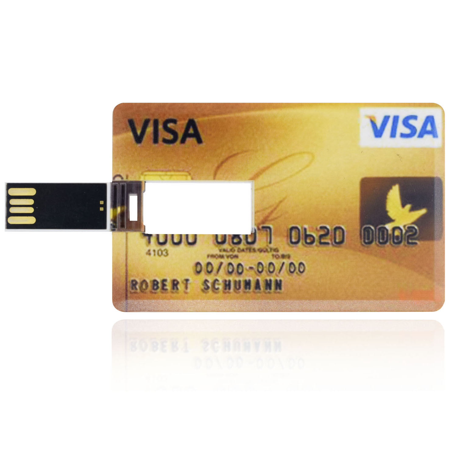 U disk Card Series Visa Credit Card USB Flash Drive 128GB 64GB 32GB 16GB 1GB Usb Pen Drive