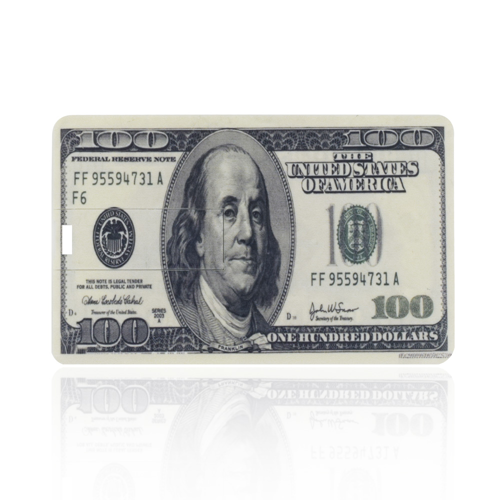 Card series US Dollar Card Flash Drive 128GB 64GB 32GB 16GB 1GB Usb Pen Drive