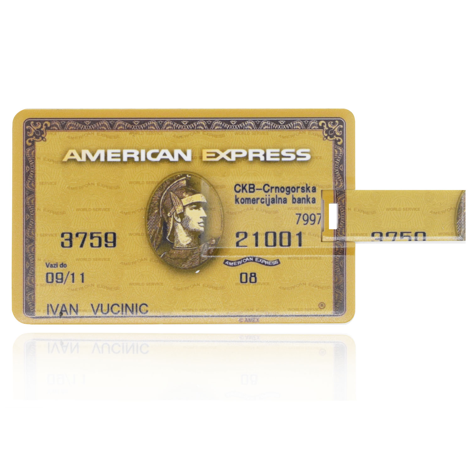 Real Capacity Memory Card US Amex Card Flash Drive 128GB 64GB 32GB 16GB 1GB Usb Pen Drive