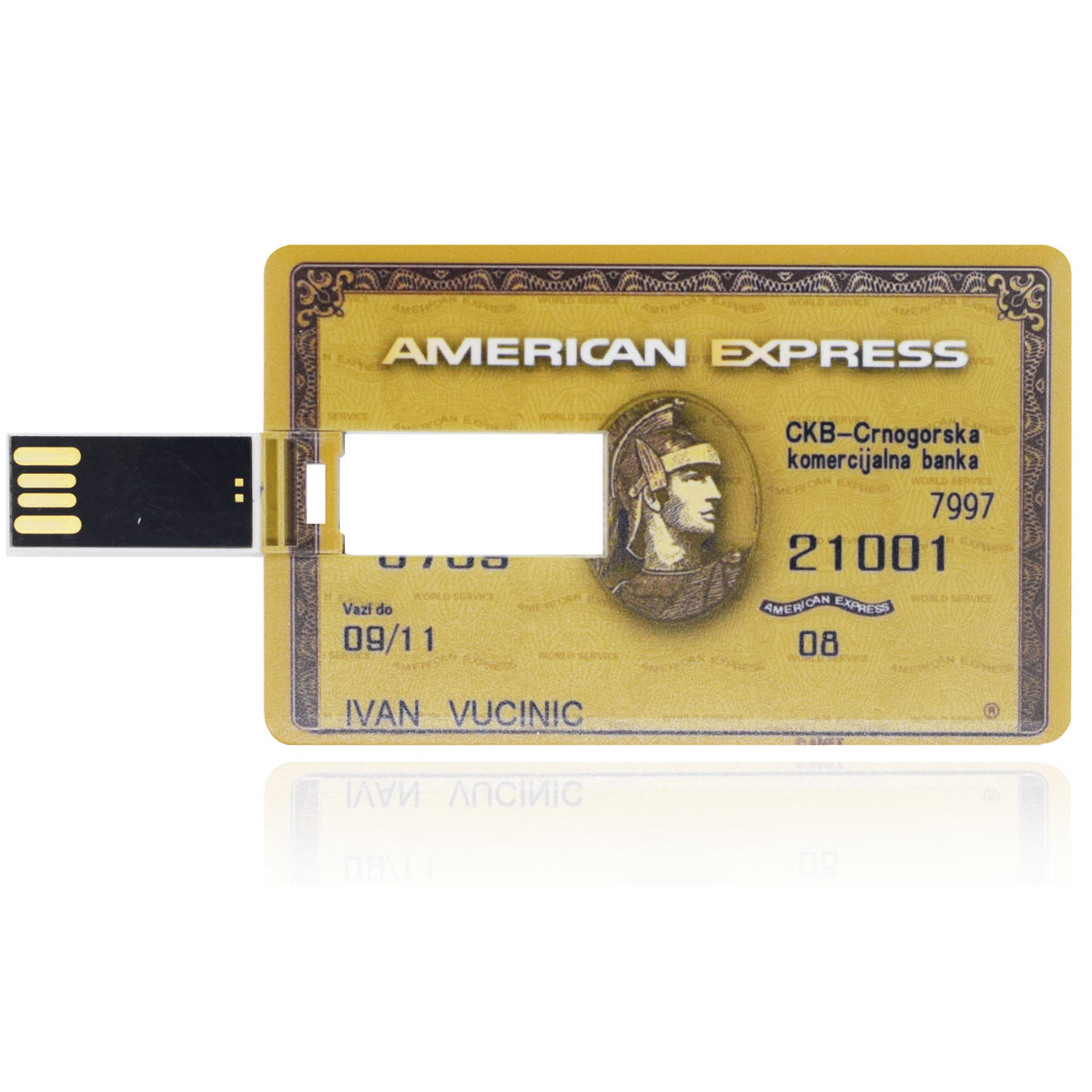 Real Capacity Memory Card US Amex Card Flash Drive 128GB 64GB 32GB 16GB 1GB Usb Pen Drive