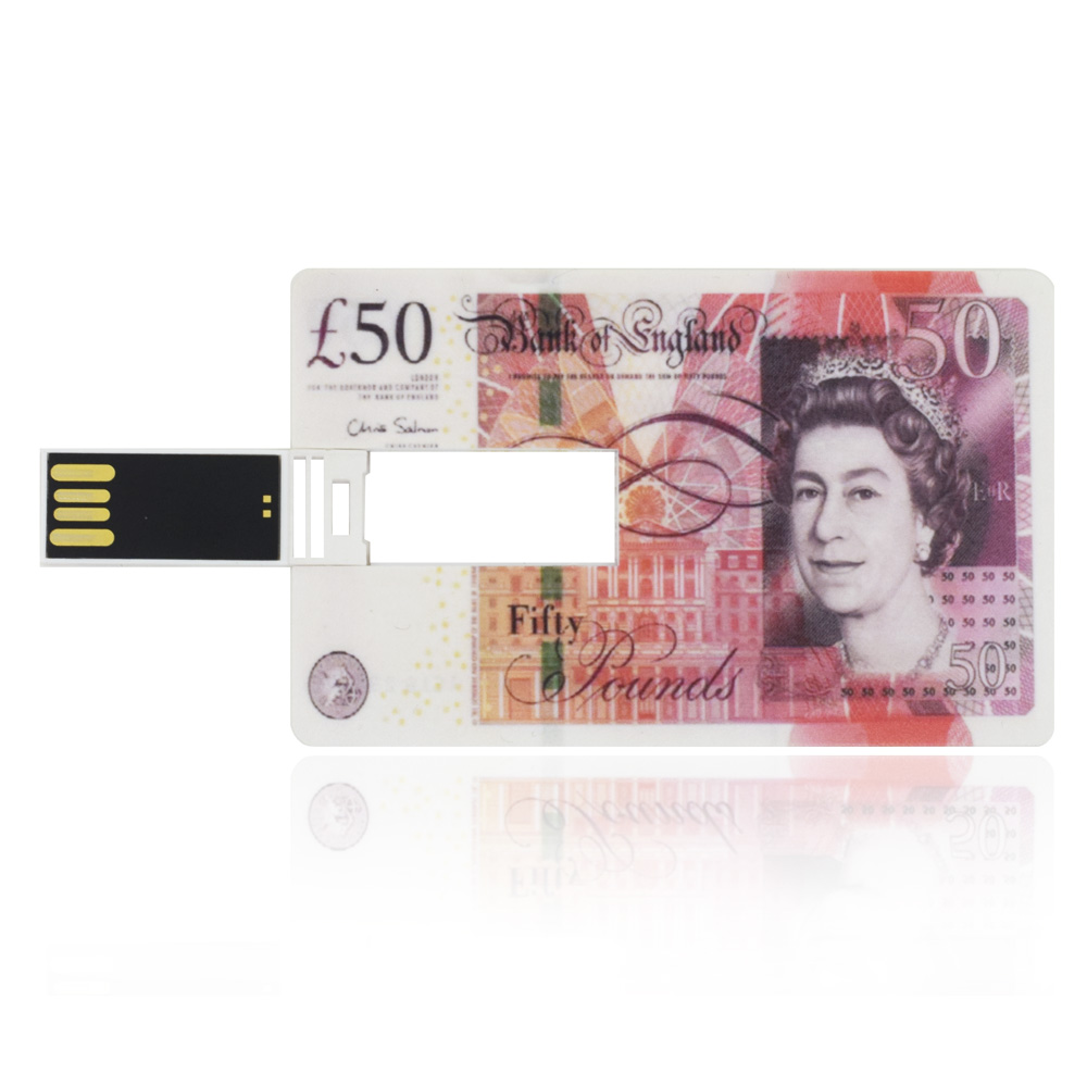 Card series UK Pound Card Flash Drive 128GB 64GB 32GB 16GB 1GB Usb Pen Drive