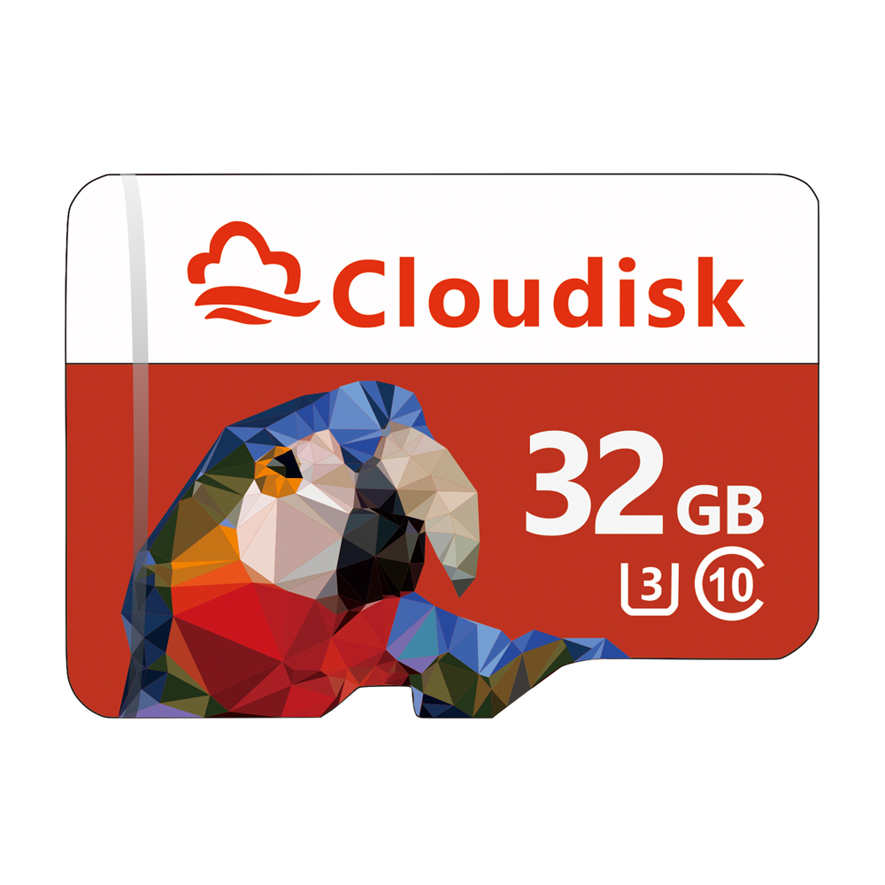 Cloudisk 32GB Parrot-Prime Micro SD Memory Card UHS-1 U3 Class10 Full HD Record