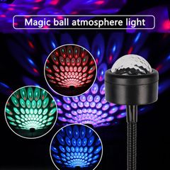 QSF home magic ball projection light usb  colorful star led lights atmosphere light Premium wall decor party DJ lamps projector car decoration lights novelty lighting home decor pr colorful one size