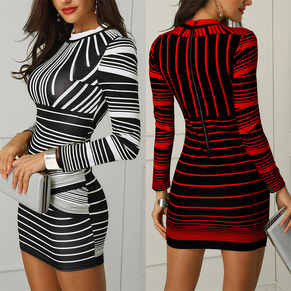 Hot Sexy Stretch Print Hip Tight Bandage Miniskirt Girl Short Sexy Club Party Pencil Skirt