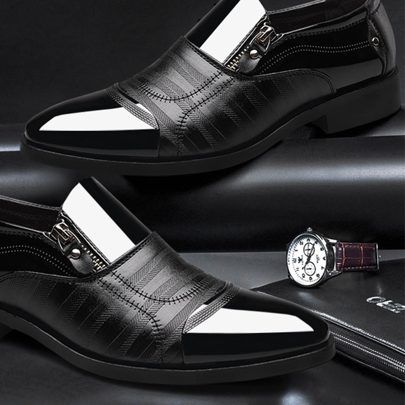 2019 new large-size business dress shoes for men