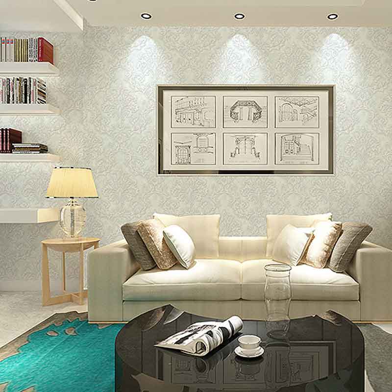 European wallpaper Damascus joker sitting room bedroom TV background wall paper