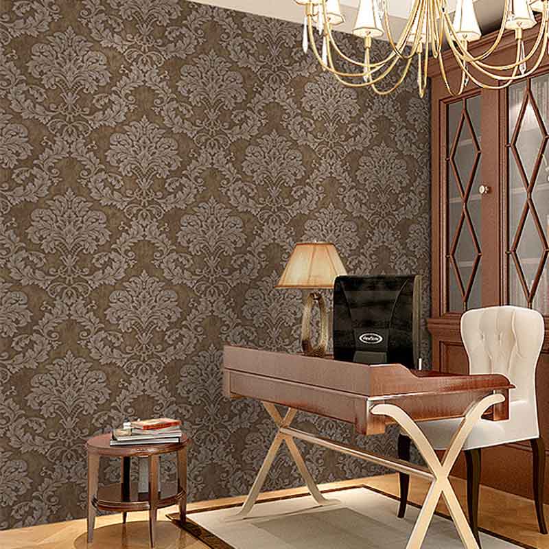 European wallpaper Damascus joker sitting room bedroom TV background wall paper