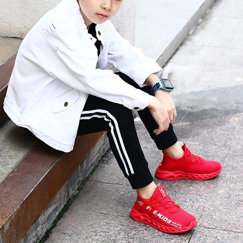 Boys shoes 2020 spring new sports 5 cuhk 8 spring style mesh breathable 10 year old boys shoes 12