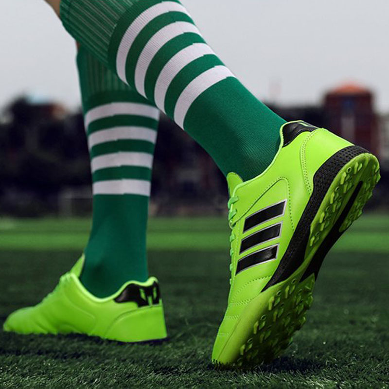 Football shoes children primary school teenagers flat flat grass training shoes