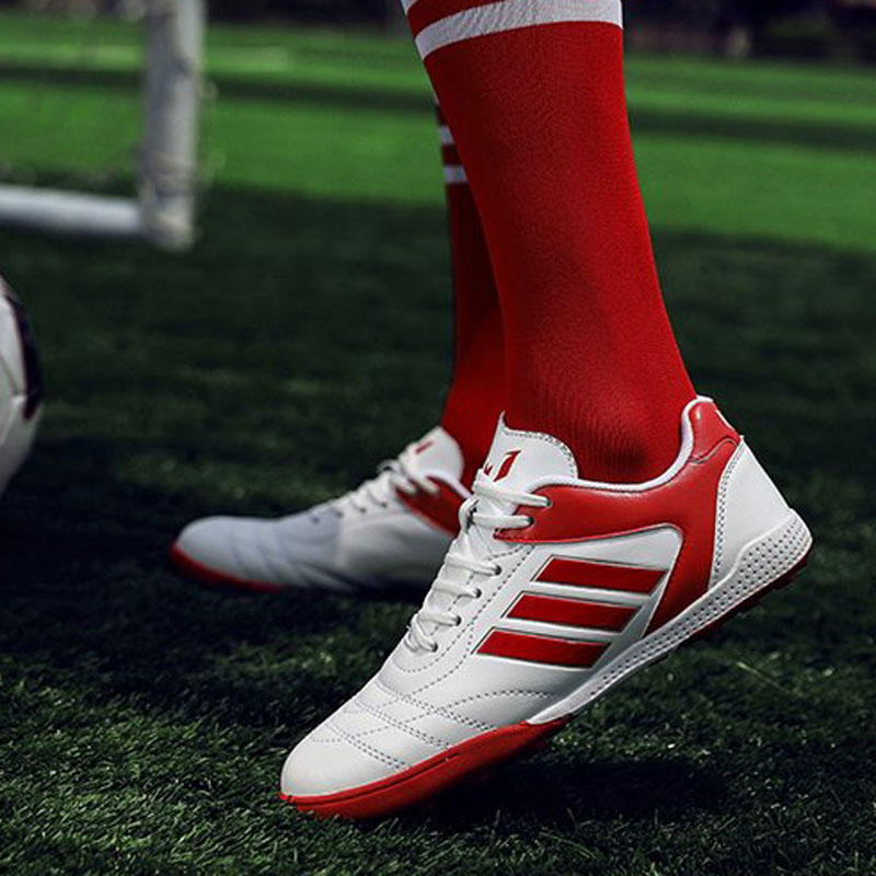 Football shoes children primary school teenagers flat flat grass training shoes