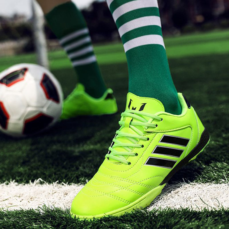 Football shoes children primary school teenagers flat flat grass training shoes