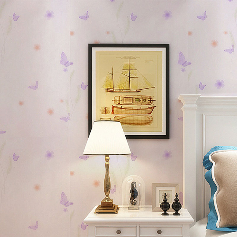PVC self-adhesive wallpaper cartoon bedroom children room boys and girls wallpaper