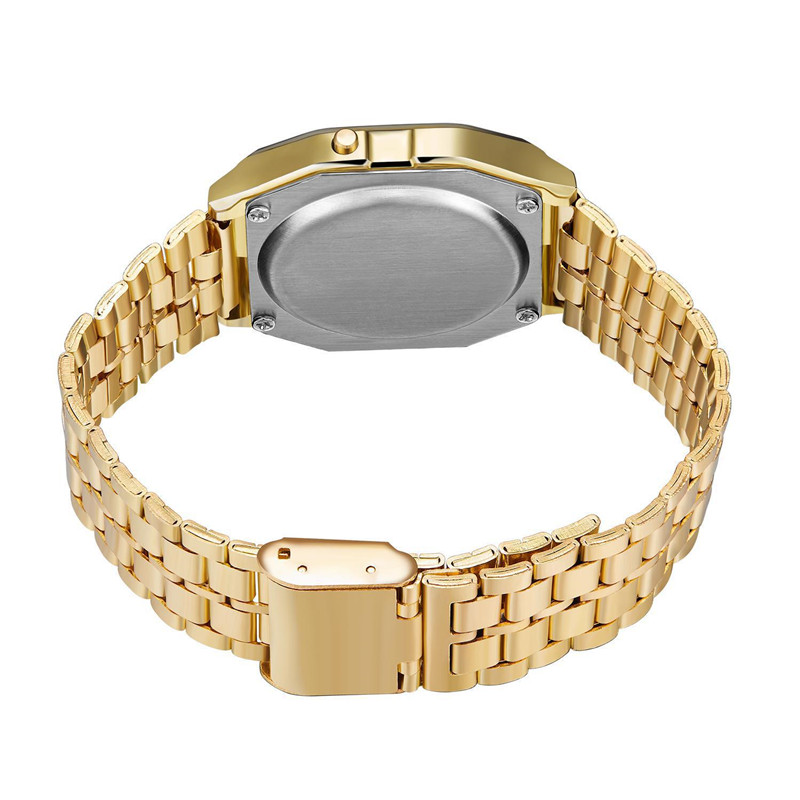 Watches Men Watch Men Fashion Waterproof Electronic Watch with Metal Watchband Watches For Men