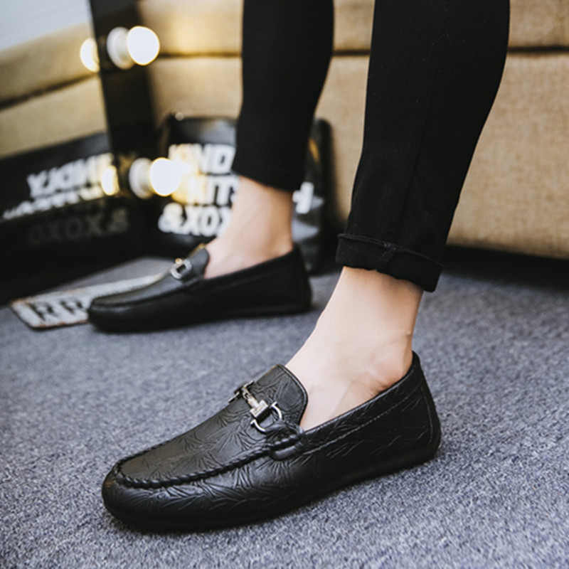 Leather Shoes Formal Men Soft-soled Leather Shoes For Men Shoes Driving Waterproof Leather Shoes