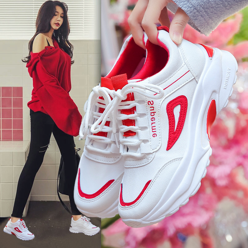 Sneakers Ladies Sports Shoes Ladies Shoes Women Thick-soled Antiskid Shoes For Women Sneakers Women