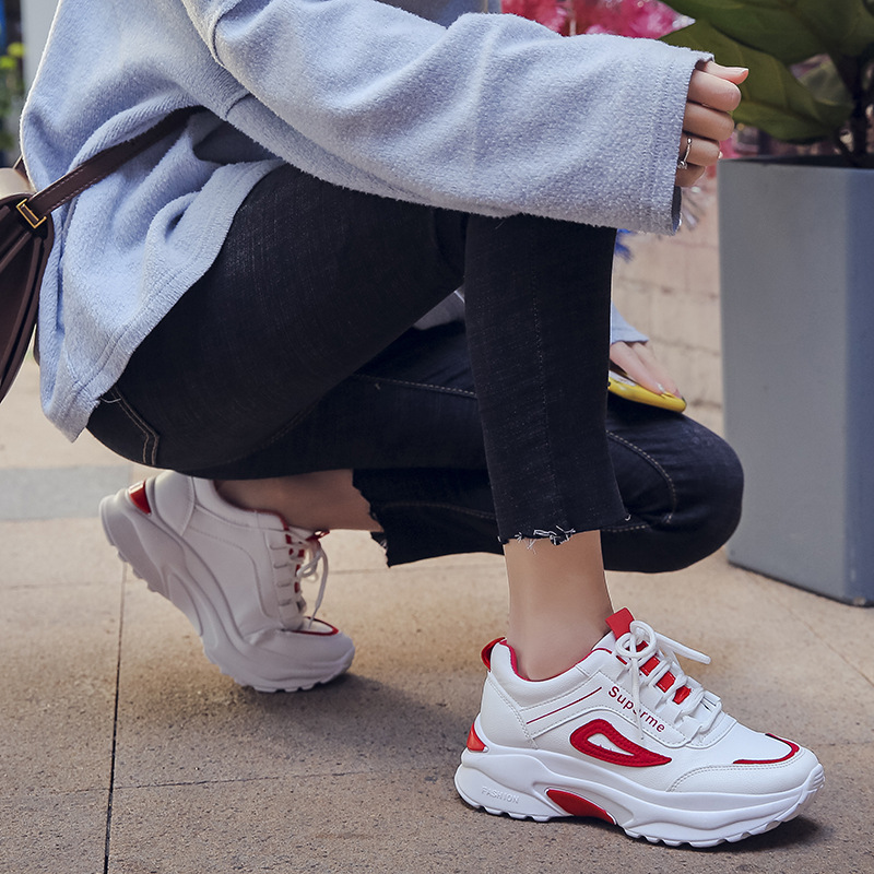 Sneakers Ladies Sports Shoes Ladies Shoes Women Thick-soled Antiskid Shoes For Women Sneakers Women