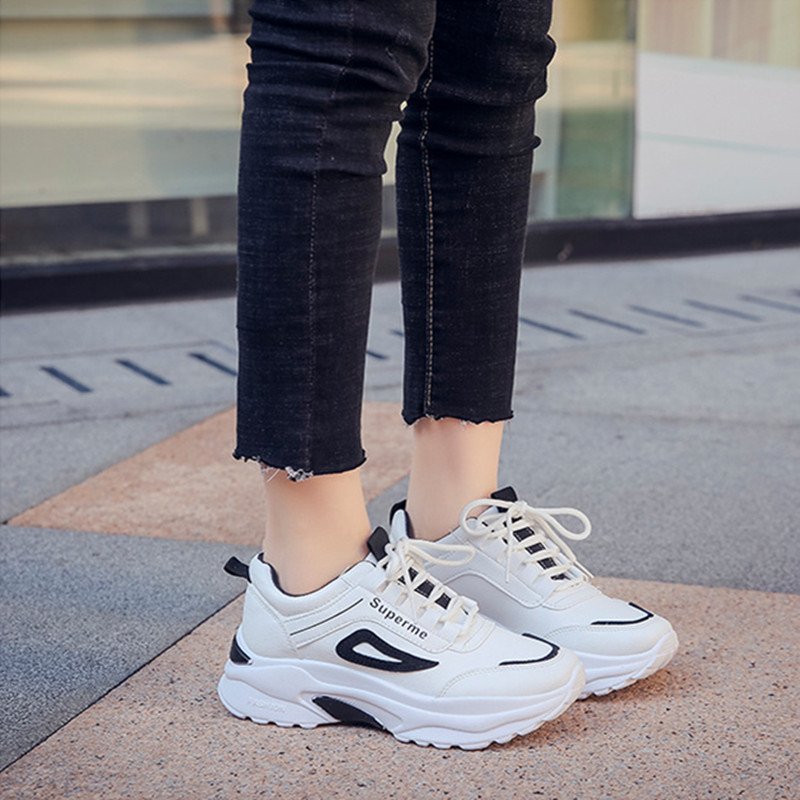 Sneakers Ladies Sports Shoes Ladies Shoes Women Thick-soled Antiskid Shoes For Women Sneakers Women